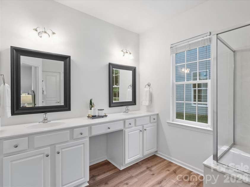 12332 Bobhouse Drive, Charlotte, NC 28277.  MLS# CAR4411039, YatesRealty ID 44228. Primary Bathroom