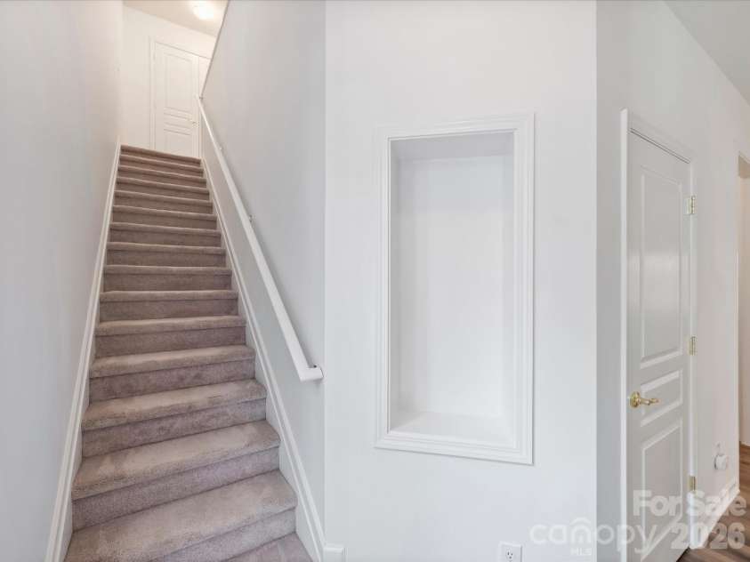 12332 Bobhouse Drive, Charlotte, NC 28277.  MLS# CAR4411039, YatesRealty ID 44228. Stairway