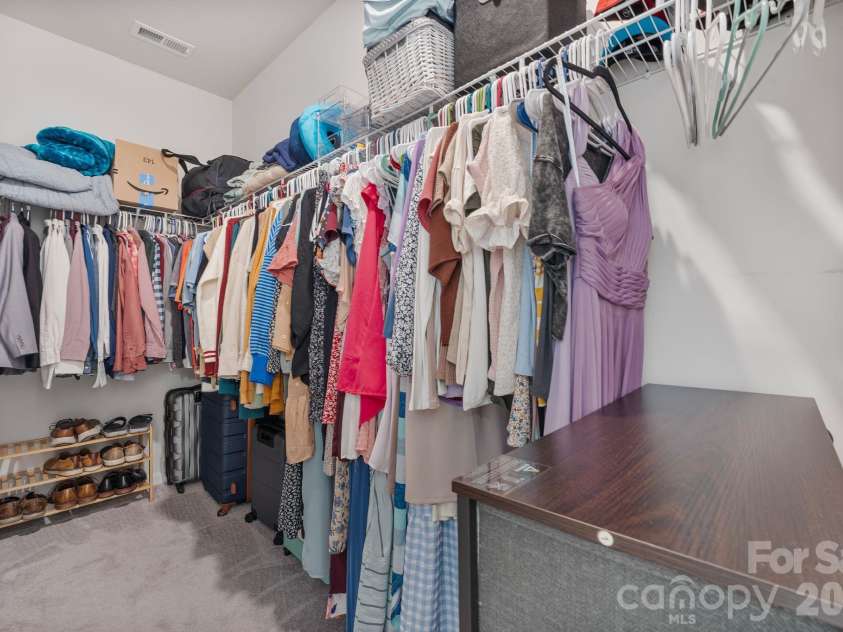 6855 Spring Peeper Lane, Lancaster, SC 29720.  MLS# CAR4411370, YatesRealty ID 44230. Primary Closet