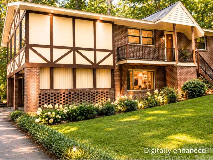101 Sherry Drive, Stanley, NC 28164.  MLS# CAR4410482, YatesRealty ID 44231. Digital rendering with update possibility
