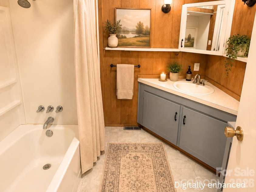 101 Sherry Drive, Stanley, NC 28164.  MLS# CAR4410482, YatesRealty ID 44231. Digital rendering with update possibility