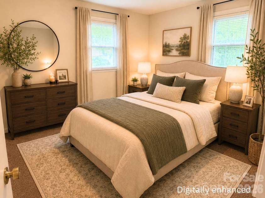 101 Sherry Drive, Stanley, NC 28164.  MLS# CAR4410482, YatesRealty ID 44231. Digital rendering with update possibility