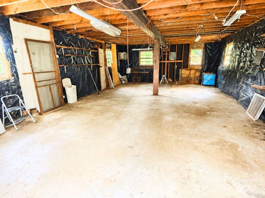 101 Sherry Drive, Stanley, NC 28164.  MLS# CAR4410482, YatesRealty ID 44231. Inside of Outdoor Barn