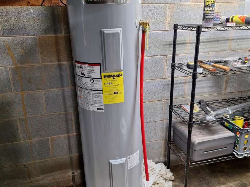 1876 Drexel Road, Valdese, NC 28690.  MLS# CAR4410903, YatesRealty ID 44233. Water Heater