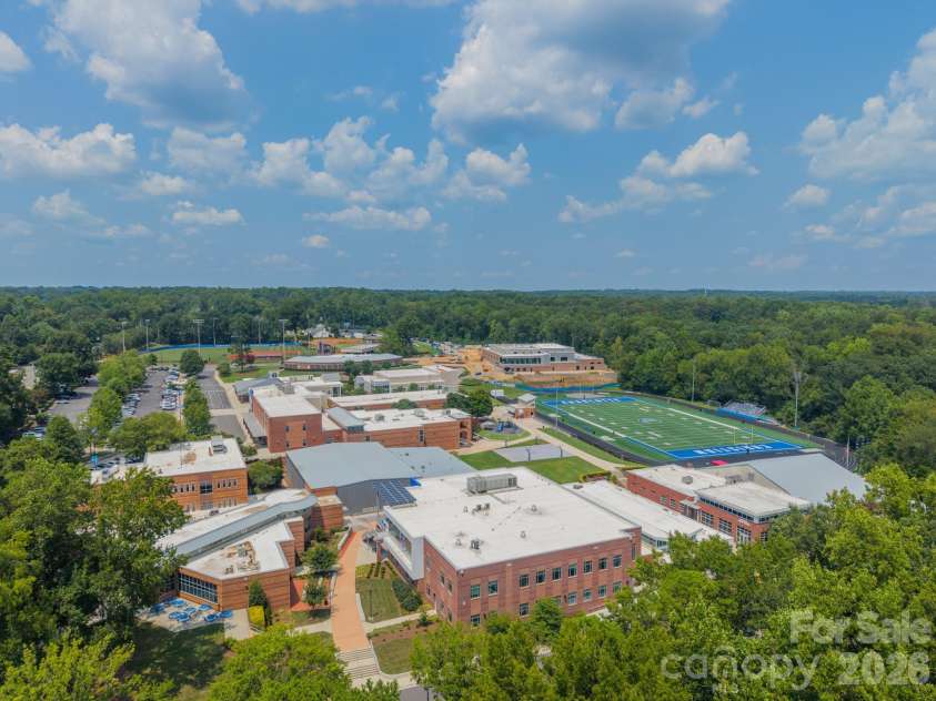 7426 Newmans Lane, Charlotte, NC 28270.  MLS# CAR4410591, YatesRealty ID 44235. Drone