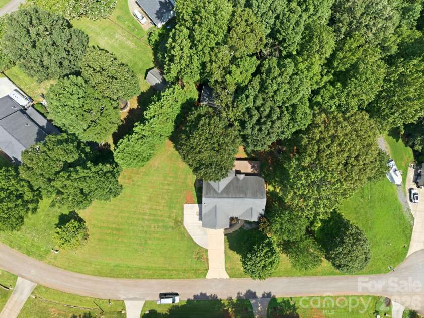 120 Strawberry Lane, Salisbury, NC 28147.  MLS# CAR4410362, YatesRealty ID 44236. Arial View