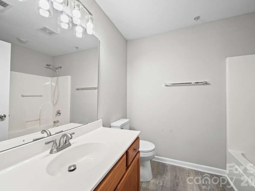 4012 Town Center Road, Harrisburg, NC 28075.  MLS# CAR4409304, YatesRealty ID 44240. Shared Hall Bath