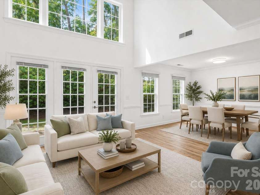 4818 Whistling Oak Court, Charlotte, NC 28269.  MLS# CAR4408304, YatesRealty ID 44245. Virtually Staged