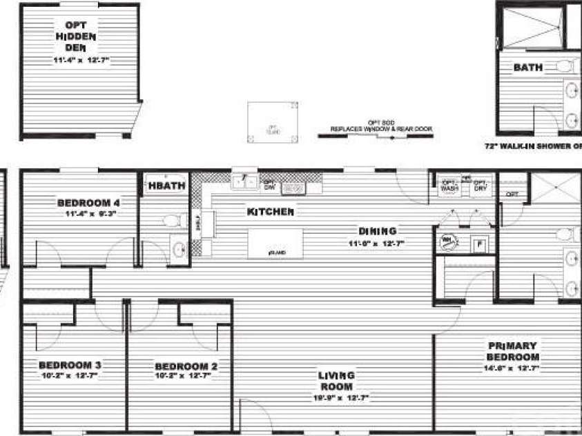 126 Fair Wind Lane, Statesville, NC 28677.  MLS# CAR4406809, YatesRealty ID 44251. Floor plan shown for reference.