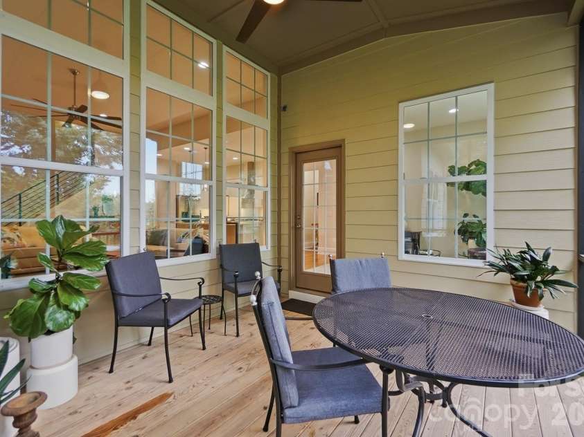 7717 Coalcliff Drive, Huntersville, NC 28078.  MLS# CAR4408239, YatesRealty ID 44254. Screened Porch