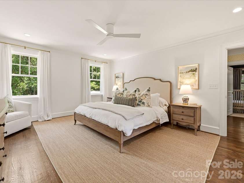 1642 Providence Road, Charlotte, NC 28207.  MLS# CAR4407918, YatesRealty ID 44256. Primary bedroom