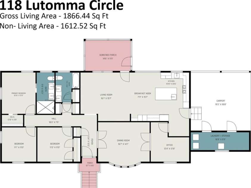 118 Lutomma Circle, Charlotte, NC 28270.  MLS# CAR4387328, YatesRealty ID 44267. 