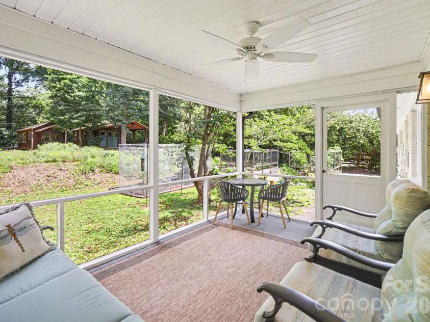 118 Lutomma Circle, Charlotte, NC 28270.  MLS# CAR4387328, YatesRealty ID 44267. Screen porch