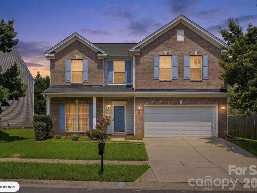 4010 Lawrence Daniel Drive, Matthews, NC 28104.  MLS# CAR4410182, YatesRealty ID 44275. Virtually Enhanced