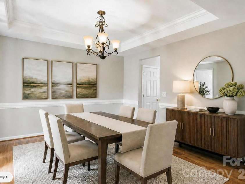 4010 Lawrence Daniel Drive, Matthews, NC 28104.  MLS# CAR4410182, YatesRealty ID 44275. Virtually Staged