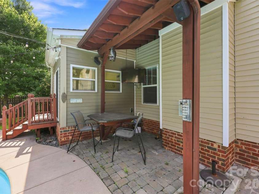 126 Misty Woods Drive, Clover, SC 29710.  MLS# CAR4414251, YatesRealty ID 44279. Back Patio