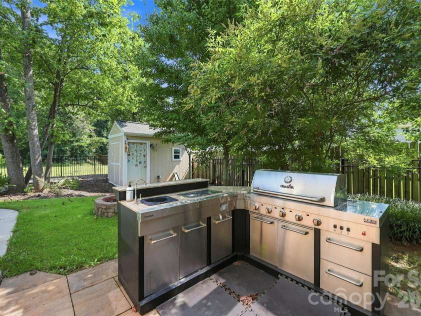 126 Misty Woods Drive, Clover, SC 29710.  MLS# CAR4414251, YatesRealty ID 44279. Outdoor Kitchen