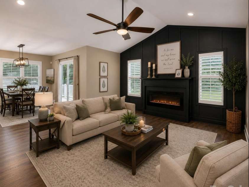 6901 Navajo Trail, Sherrills Ford, NC 28673.  MLS# CAR4414423, YatesRealty ID 44291. Virtually staged