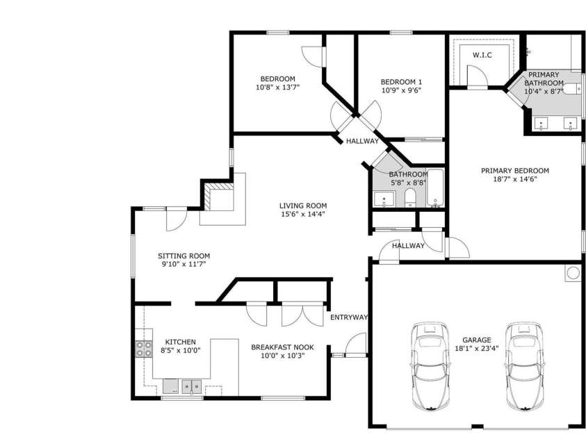156 Edgewater Drive, Concord, NC 28027.  MLS# CAR4413561, YatesRealty ID 44298. 