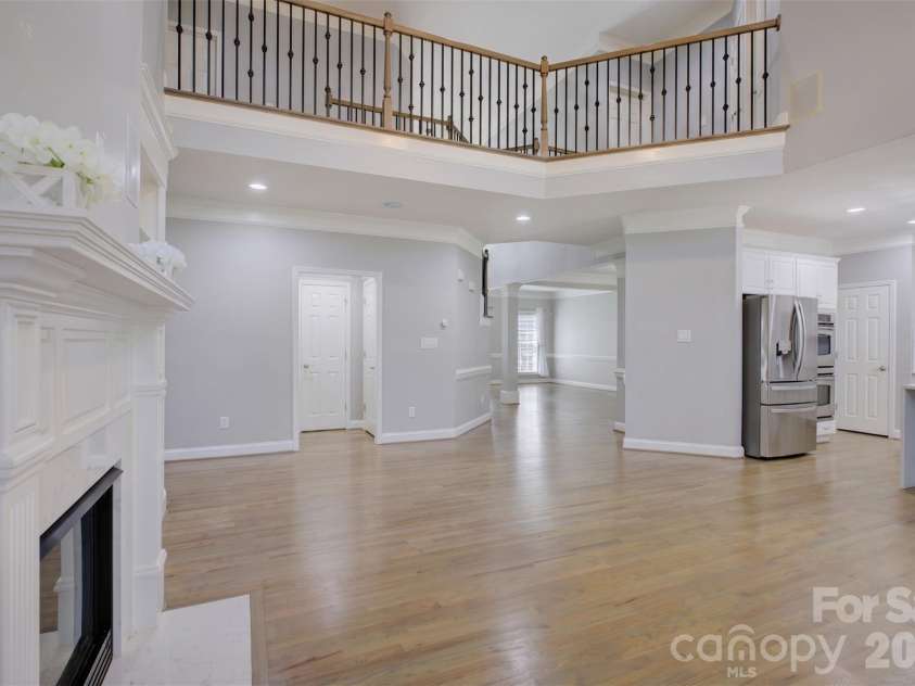 16815 Crosshaven Drive, Charlotte, NC 28278.  MLS# CAR4407553, YatesRealty ID 44305. Virtually painted family room
