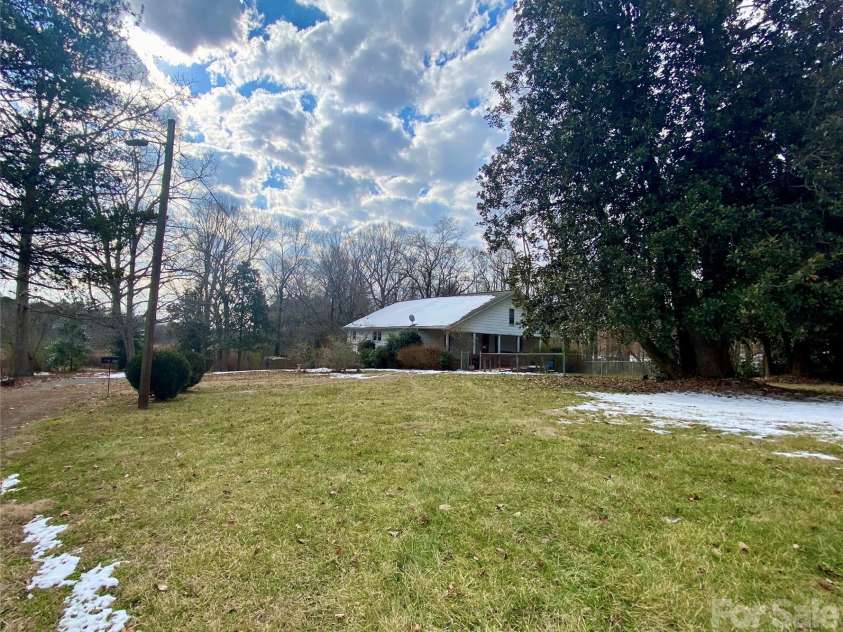 306 US Hwy 70A E Highway, Hildebran, NC 28637.  MLS# CAR4343164, YatesRealty ID 4431. VIEW LOOKING FROM DRIVEWAY