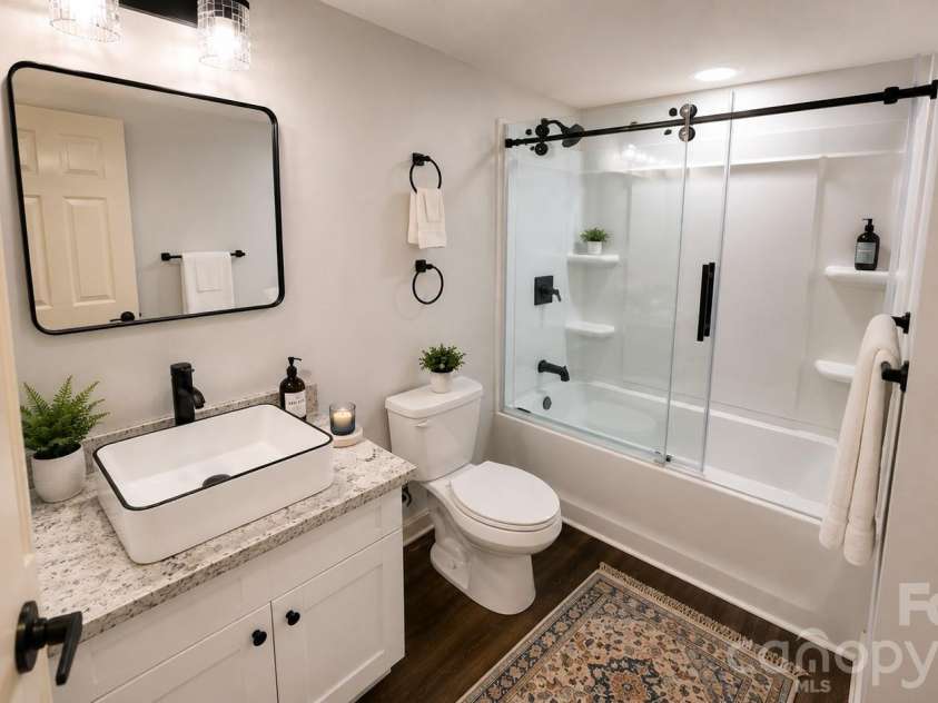 3533 Stonehaven Drive, Charlotte, NC 28215.  MLS# CAR4413246, YatesRealty ID 44323. Virtually Staged