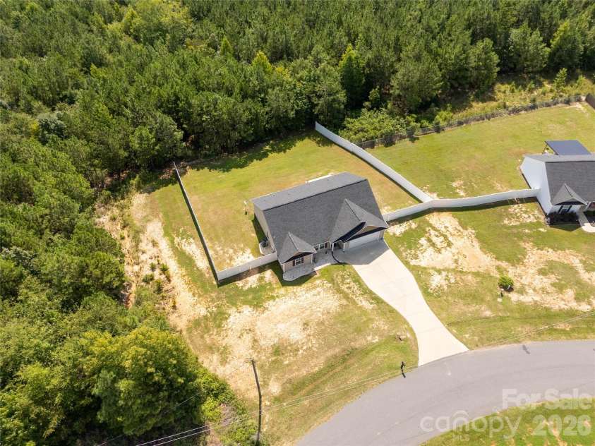 6407 Hunting Creek Road, Lancaster, SC 29720.  MLS# CAR4408661, YatesRealty ID 44327. Aerial