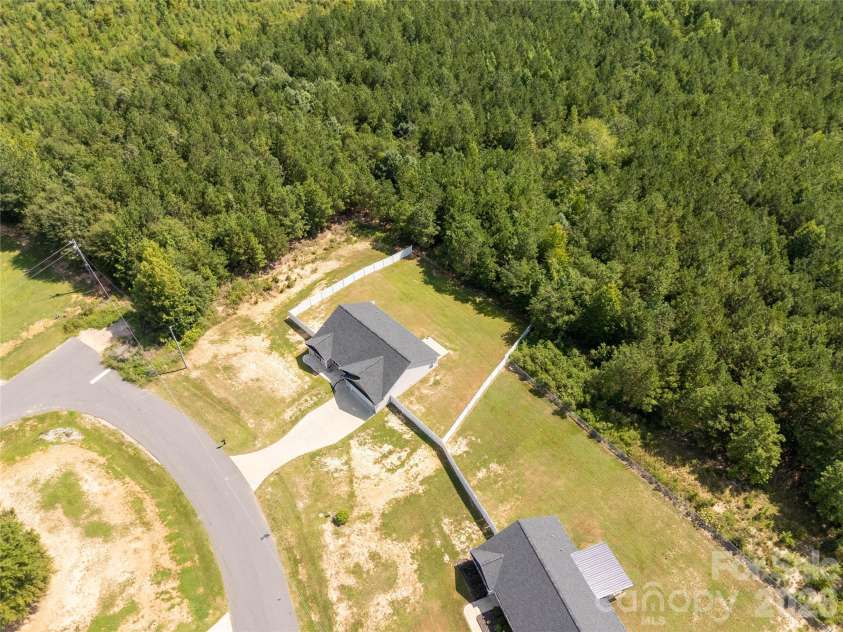 6407 Hunting Creek Road, Lancaster, SC 29720.  MLS# CAR4408661, YatesRealty ID 44327. Aerial