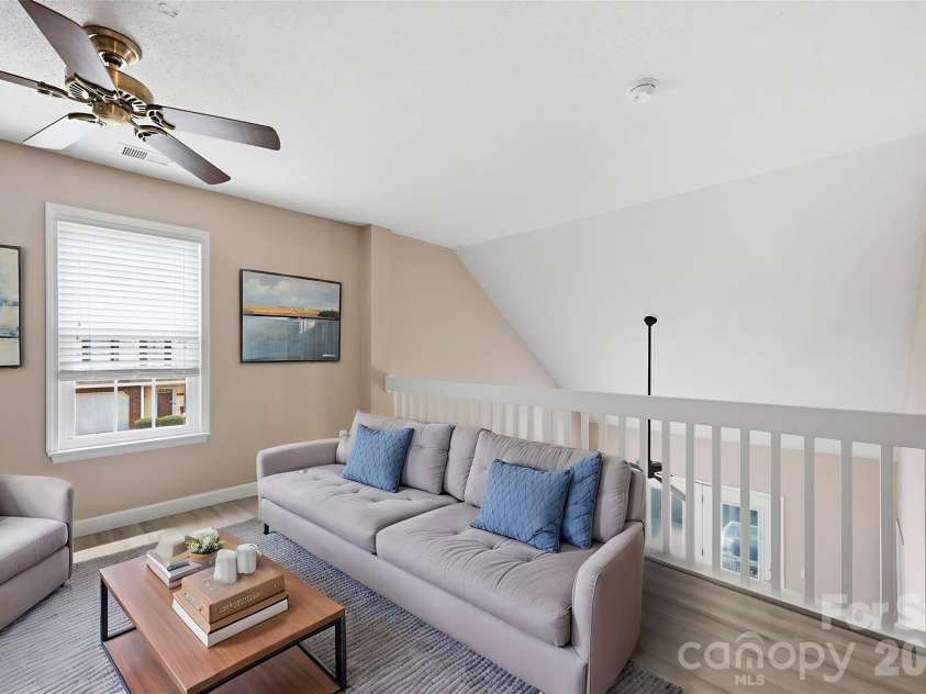 9609 Jack Russell Court, Charlotte, NC 28269.  MLS# CAR4414629, YatesRealty ID 44330. Loft- Virtually Staged