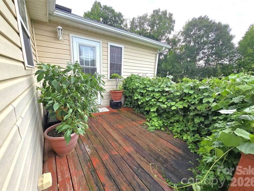 110 Mill Creek Drive, Kings Mountain, NC 28086.  MLS# CAR4414660, YatesRealty ID 44339. Back deck
