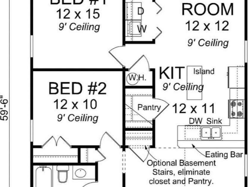 208 Nottingham Drive, York, SC 29745.  MLS# CAR4098642, YatesRealty ID 4434. Floor plan