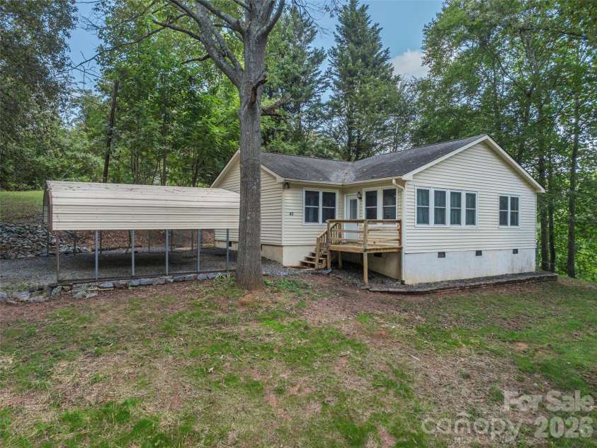 45 James Drive, Leicester, NC 28748.  MLS# CAR4414549, YatesRealty ID 44342. 