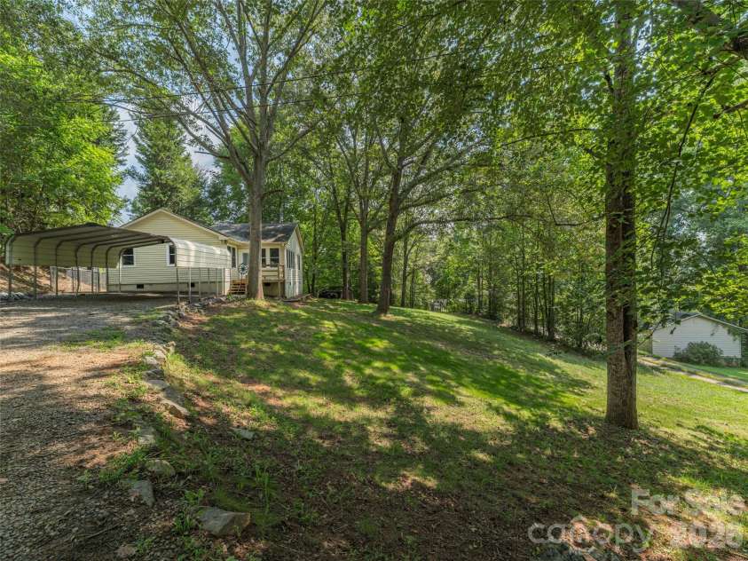 45 James Drive, Leicester, NC 28748.  MLS# CAR4414549, YatesRealty ID 44342. 