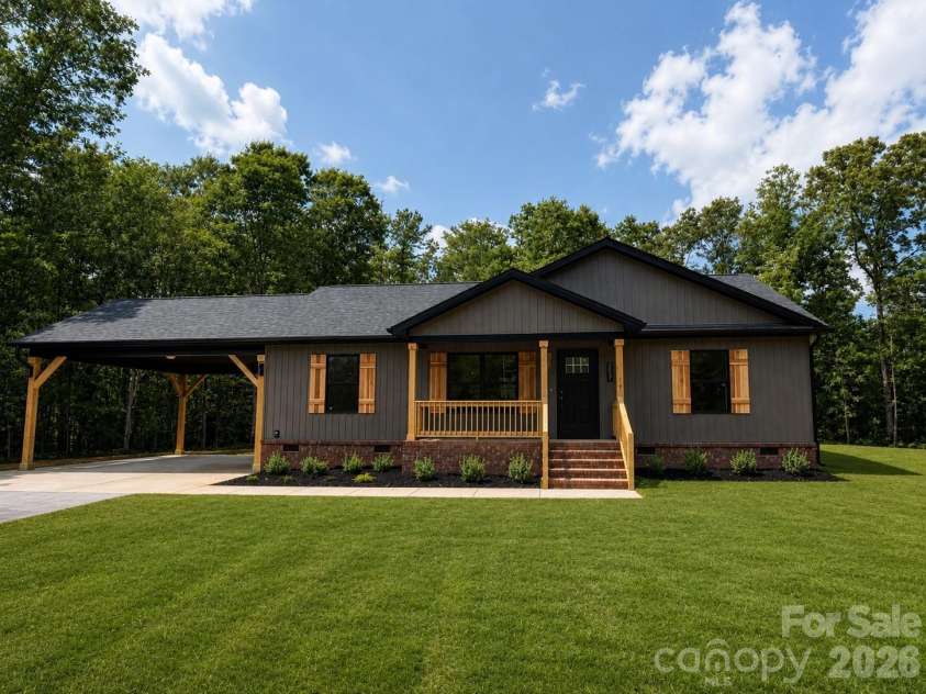 2697 Kendelwood Drive, Lancaster, SC 29720.  MLS# CAR4409067, YatesRealty ID 44346. Great curb appeal!*virtually added grass