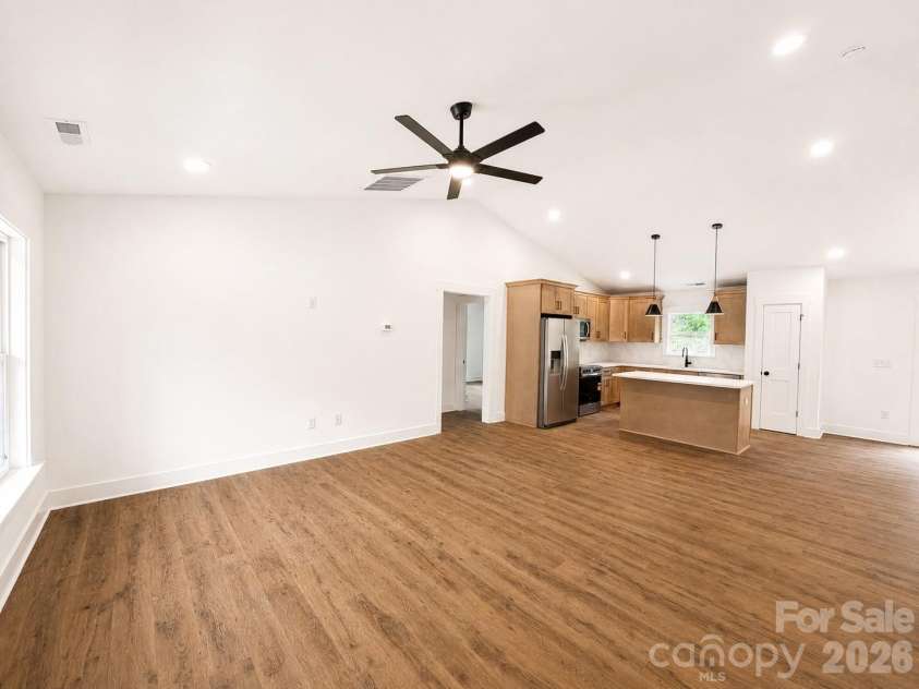 2697 Kendelwood Drive, Lancaster, SC 29720.  MLS# CAR4409067, YatesRealty ID 44346. Laminate flooring throughout