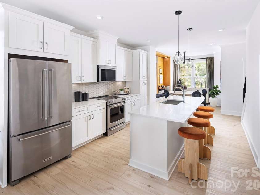2126 Clarksdale Drive, Charlotte, NC 28206.  MLS# CAR4412612, YatesRealty ID 44349. Spacious kitchen. Customization available _ Representative Photo