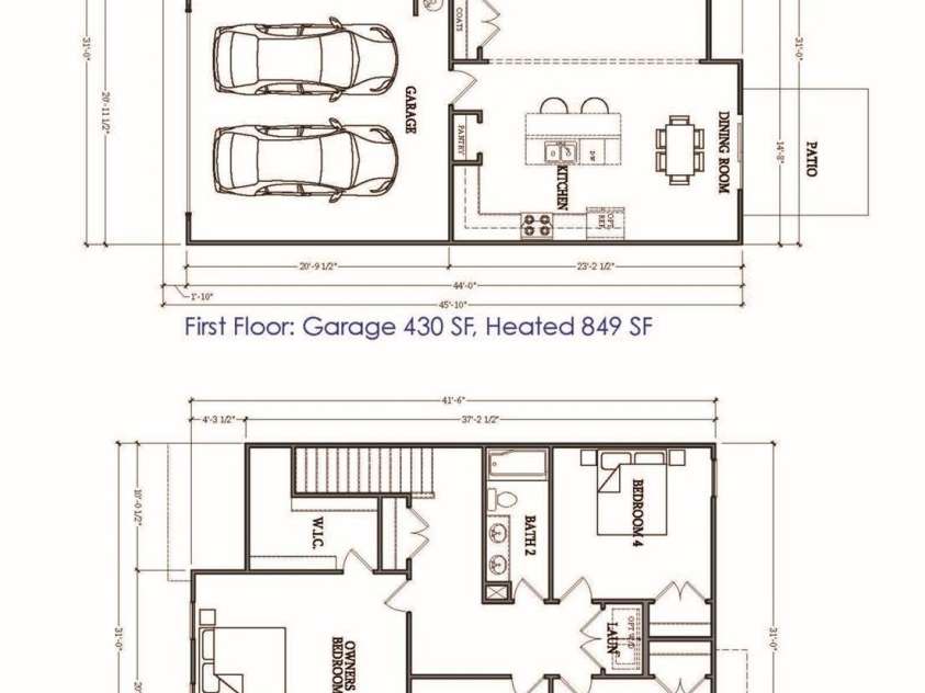 237 Planters Row Road, Iron Station, NC 28080.  MLS# CAR4411734, YatesRealty ID 44371. Floor plan - representation only