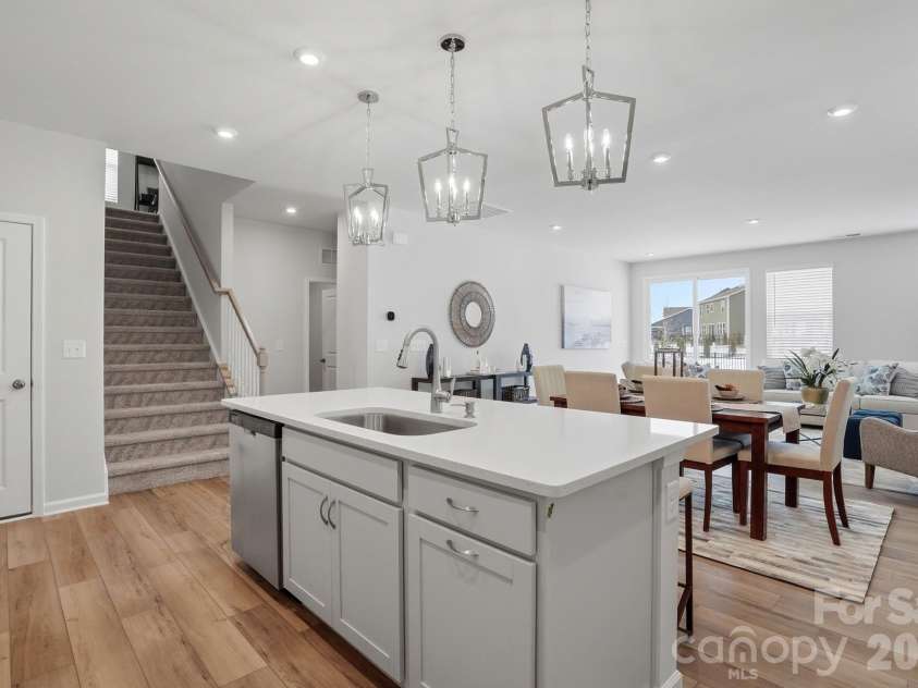 1427 Honey Trail Trail, Monroe, NC 28112.  MLS# CAR4344638, YatesRealty ID 4438. Island in Kitchen