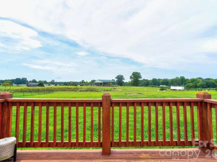 1041 Cleveland Avenue, Grover, NC 28073.  MLS# CAR4413992, YatesRealty ID 44381. View from Rear Deck