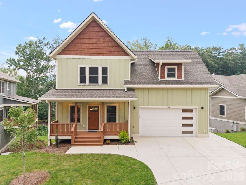 58 Pinedale Road, Asheville, NC 28805.  MLS# CAR4414044, YatesRealty ID 44394. 