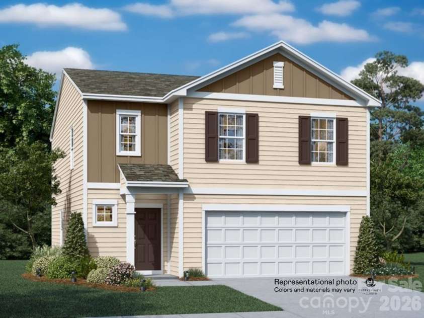 163 Spotted Way, Troutman, NC 28166.  MLS# CAR4414795, YatesRealty ID 44396. 