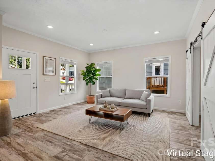 132 Bellamy Road, Asheville, NC 28806.  MLS# CAR4404284, YatesRealty ID 44402. Virtually Staged