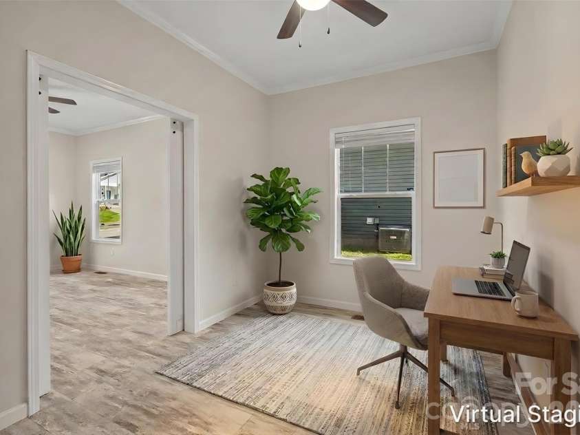 132 Bellamy Road, Asheville, NC 28806.  MLS# CAR4404284, YatesRealty ID 44402. Virtually Staged
