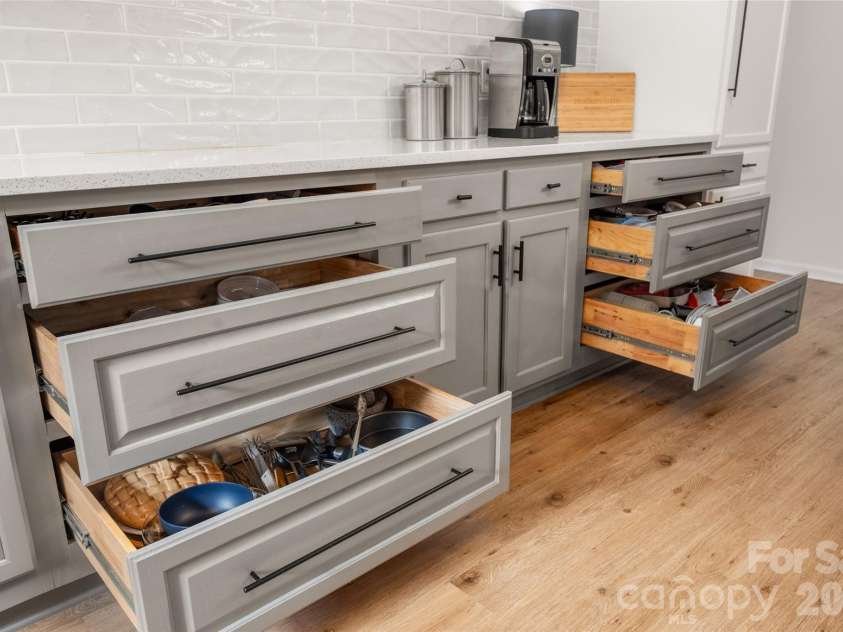 3209 Monte Drive, Monroe, NC 28110.  MLS# CAR4412085, YatesRealty ID 44411. Many storage drawers