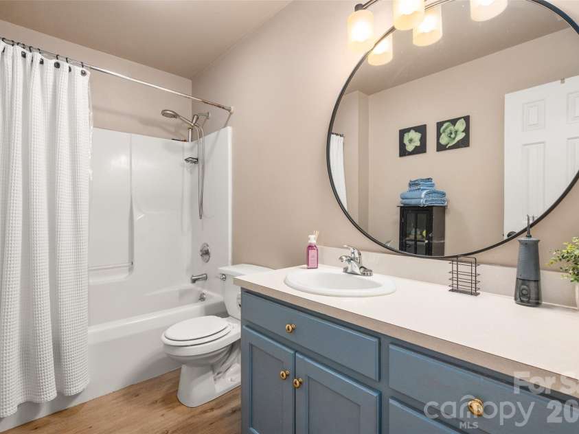 3209 Monte Drive, Monroe, NC 28110.  MLS# CAR4412085, YatesRealty ID 44411. Updated hall bath