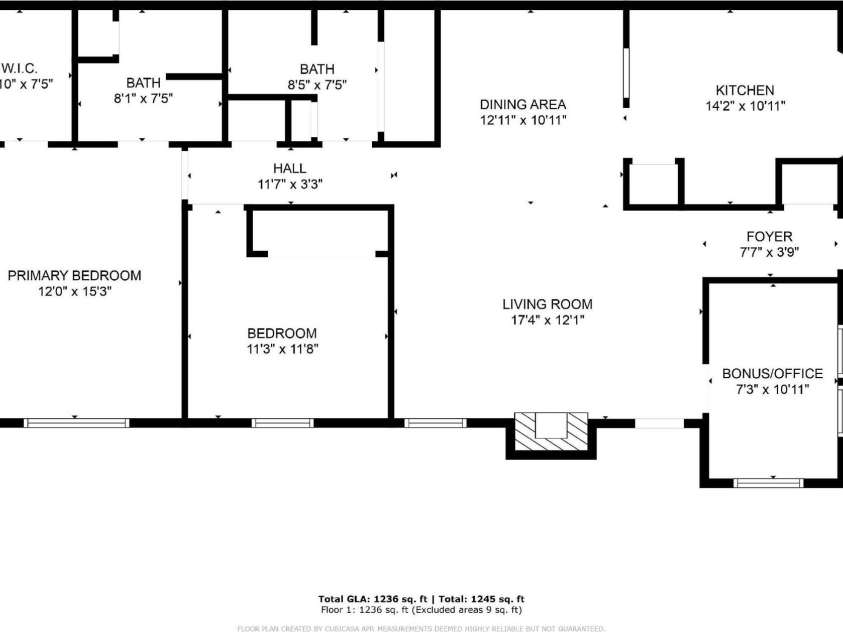 6005 Pinebark Court, Charlotte, NC 28212.  MLS# CAR4413145, YatesRealty ID 44412. 