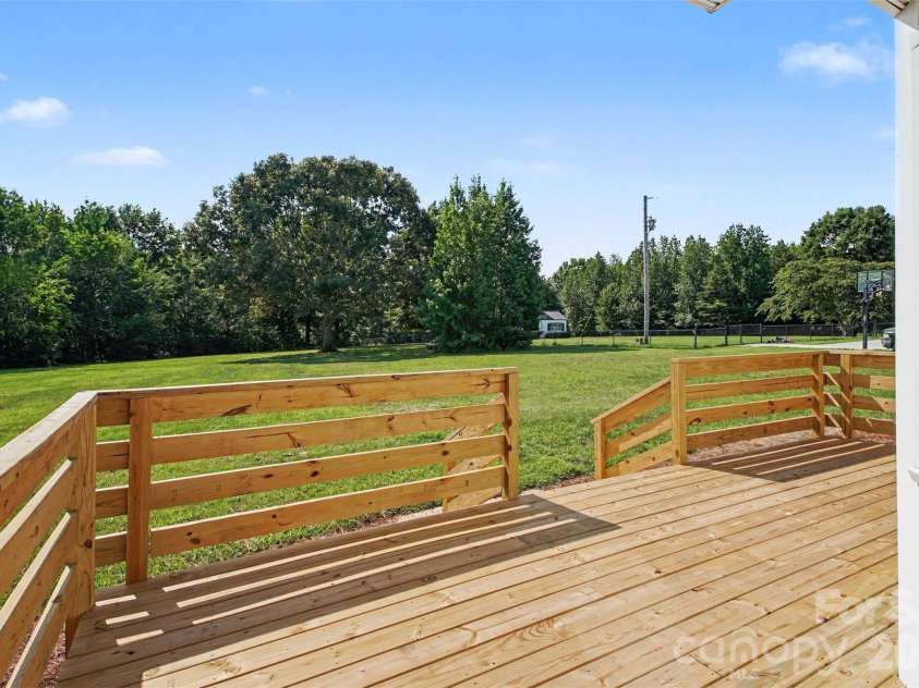 8379 Harvell Road, Stanfield, NC 28163.  MLS# CAR4410609, YatesRealty ID 44417. Beautiful new deck