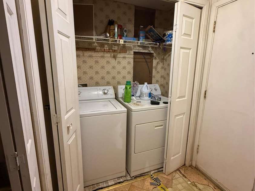 75 Mountain View Drive, Taylorsville, NC 28681.  MLS# CAR4413223, YatesRealty ID 44422. Laundry area