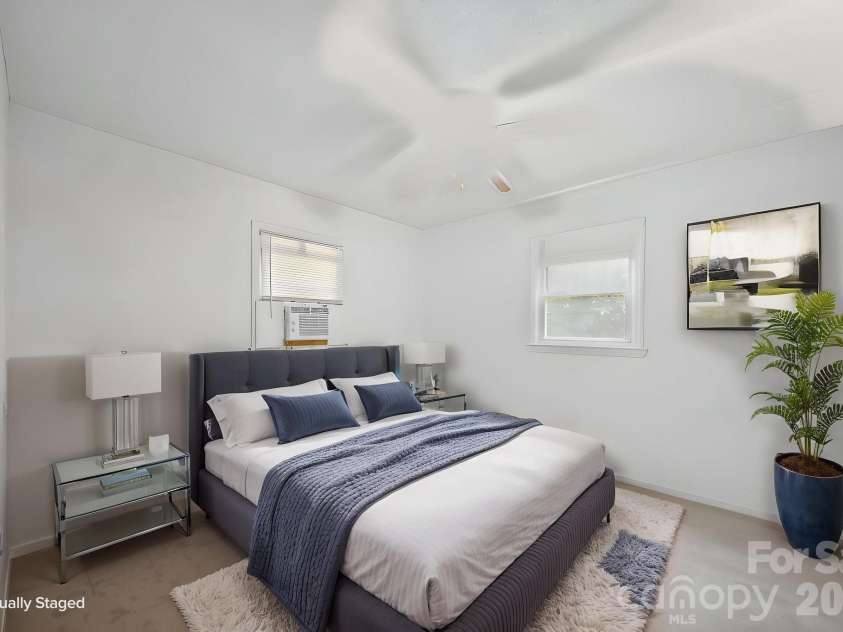 906 10th Avenue, Gastonia, NC 28054.  MLS# CAR4410520, YatesRealty ID 44423. Primary bedroom virtual