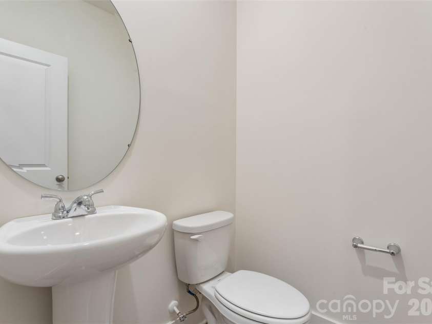 110 Morningside Loop, Troutman, NC 28166.  MLS# CAR4389466, YatesRealty ID 44443. Powder Room
